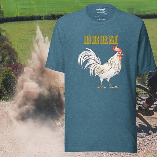 Berm Rooster T - Heather Deep Teal