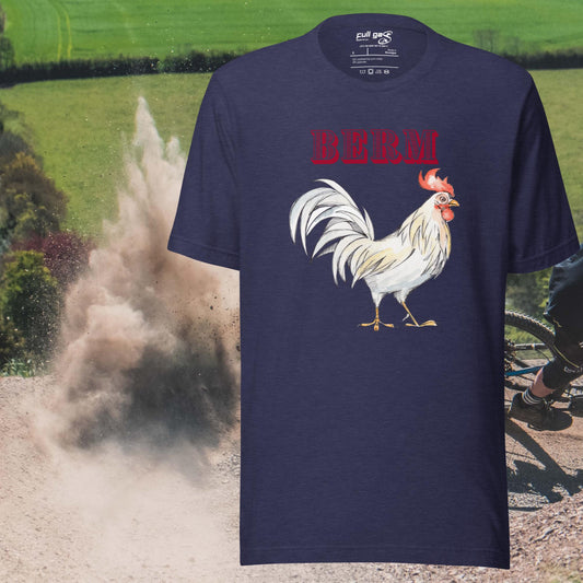 Berm Rooster T - Heather Midnight Navy