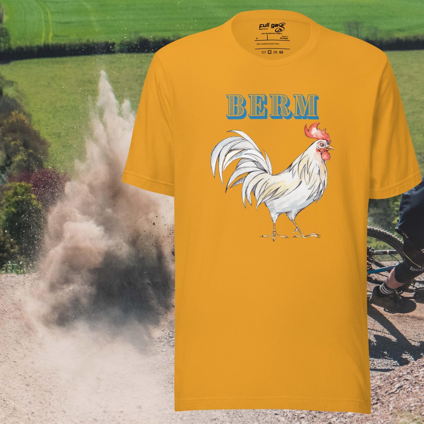 Berm Rooster T - Mustard