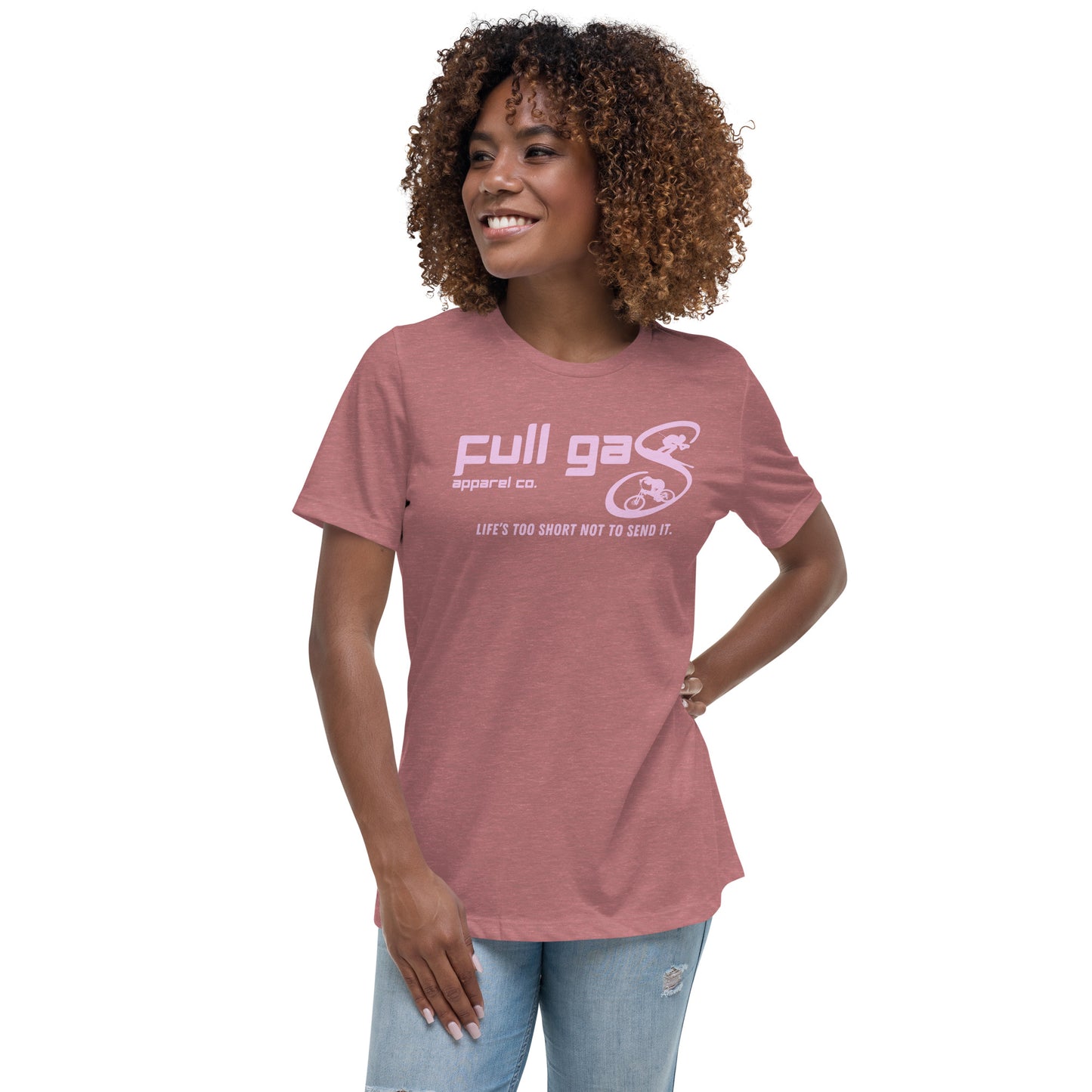 OG Logo T - Heather Mauve