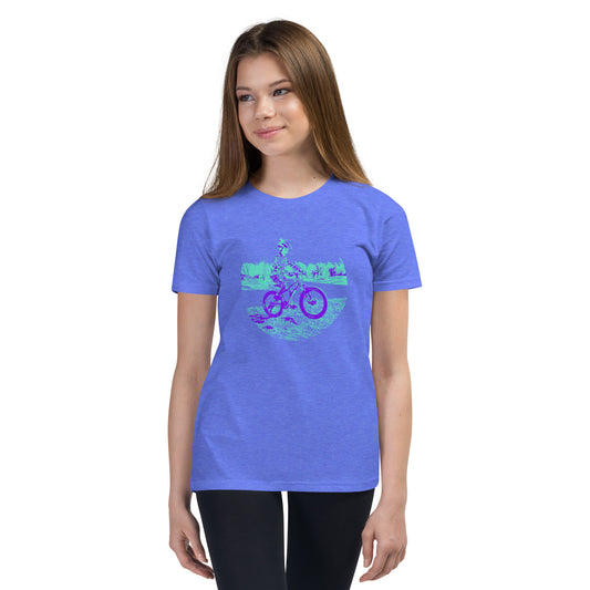 Progression T - Heather Columbia Blue